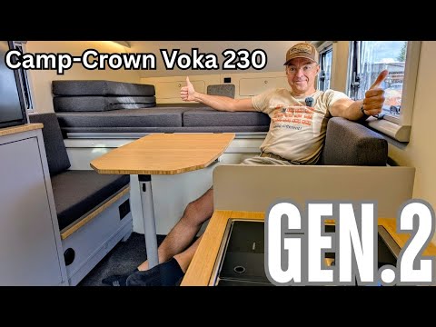 Voka 230 Gen. 2 -2025- A first look at the top-of-the-line camper for double cabs. #PickupCamper