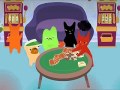Naughty Naughty Pets Pets Playing Poker