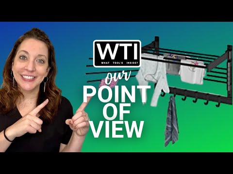 BGT Wash Clothes Drying Racks - WTI product video review