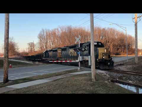 CSX local train returning from the steel mills in Cleveland.