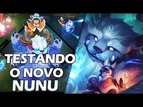 TESTANDO O NOVO NUNU E ALGUMAS SKINS! - CONSTASTREAM