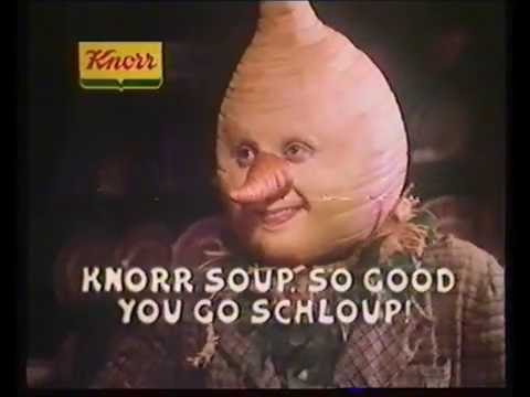 Knorr Soup Advert 1985 Creepy (OLD Adverts)
