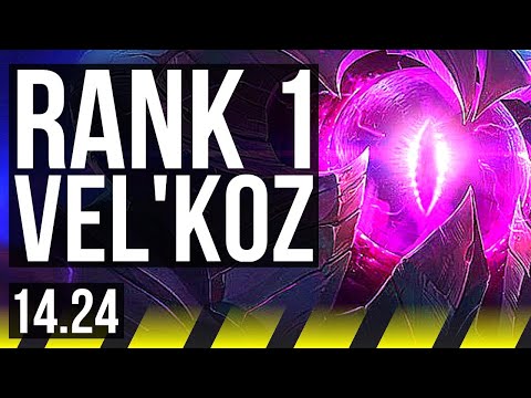 VEL'KOZ & Trundle vs CORKI & Rakan (ADC) | Rank 1 Vel'Koz, 500+ games | KR Challenger | 14.24