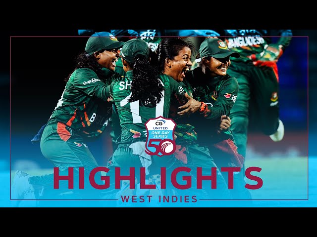 Bowlers Star For Visitors | Extended Highlights | West Indies Women v Bangladesh | 2nd CG United ODI Bowlers Star For Visitors | Extended Highlights | West Indies Women v Bangladesh | 2nd CG United ODI