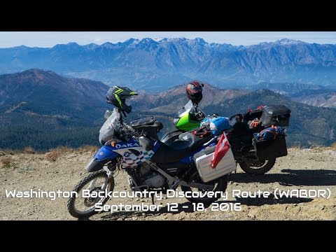 Washington Backcountry Discovery Route (WABDR) - September 12 - 18, 2016 [KLR650 & F650GS]