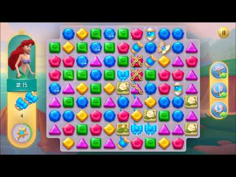 Disney Princess Majestic Quest Level 257 - NO BOOSTERS + FULL STORY 👸 | SKILLGAMING ✔️