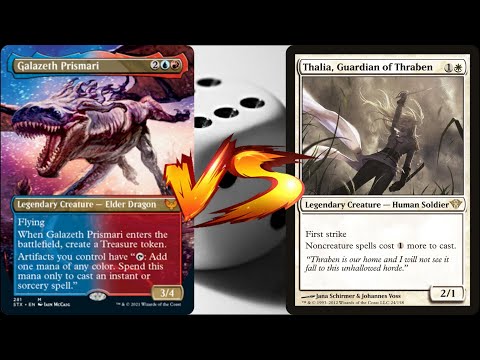 Galazeth VS Thalia - MTG EDH Duel Commander