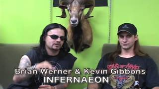 Metal-Rules.com interview with Brian Werner and Kevin Gibbons of INFERNAEON