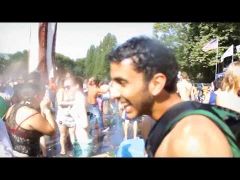 World's Largest Water Balloon Fight (Official Fan Video) - 2013 Seattle Party Camp
