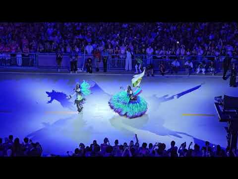 Comissão de frente e casal Imperatriz 2026 - Apresentação Cabine Espelhada (jurados módulos 2 e 3)