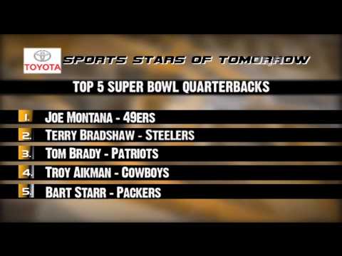 Toyota Top 5 Super Bowl Quarterbacks