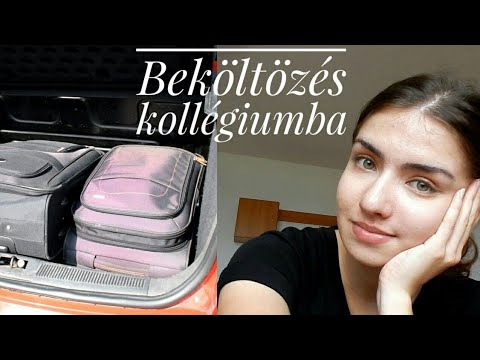 Beköltözés kollégiumba / VLOG
