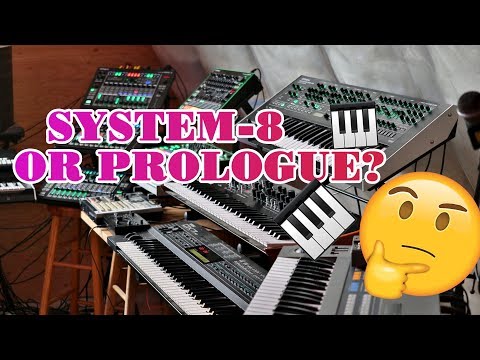 PROLOGUE VS. SYSTEM-8: Comparison and Review | Digital features, filters, oscillators, effects