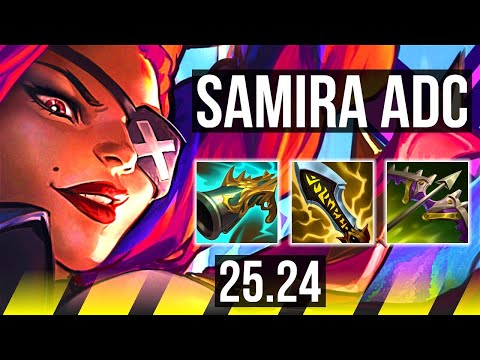 SAMIRA & Nautilus vs JHIN & Nami (ADC) | 63K damage | EUW Master | 25.24