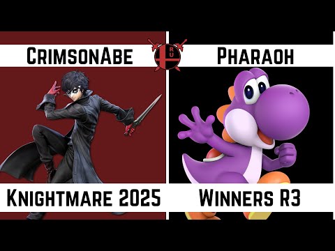 Knightmare 2025 - Pharaoh (Yoshi)vs CrimsonAbe (Joker) - Winners R3