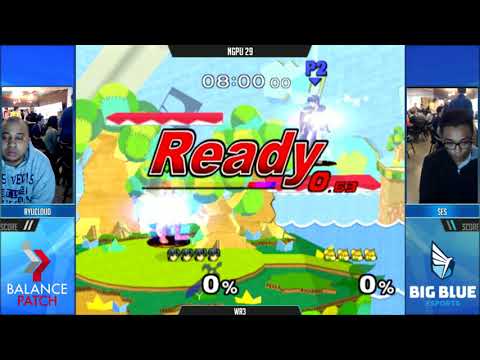 NGPU 29 SSBM - RyuCloud (Marth) vs. Ses (Fox) - Melee WR3