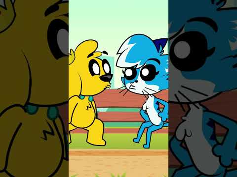 MIKE Y AKELA NO CIERRAN LOS OJOS CUANDO SE BESAN!😂ANIMACION #shorts #mikecrack