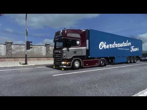 Oberhausen(D) - Calais(F) - Euro Truck Simulator 2 - Promods 2.25 - Scania R 420 Roling