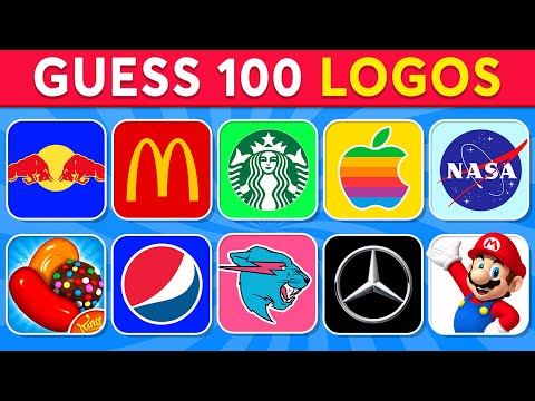 Guess The Logo in 3 Seconds | 101 Famous Logos | Logo Quiz 2025 - YouTube