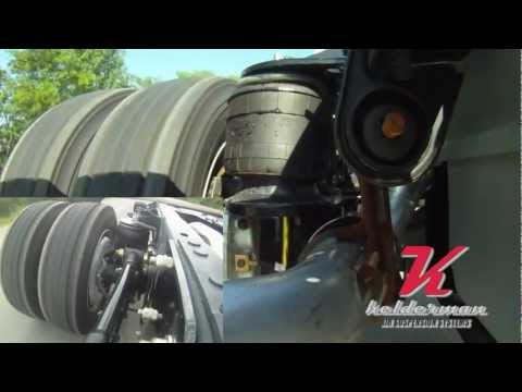 2008+ Ford F-450 cab & chassis 4-link rear Kelderman Air Suspension
