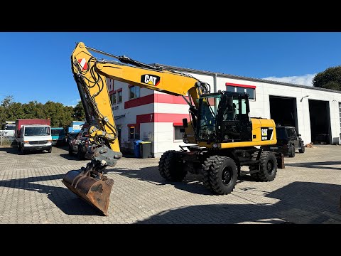 CATERPILLAR M316D Mobilbagger Oilquick OQ65