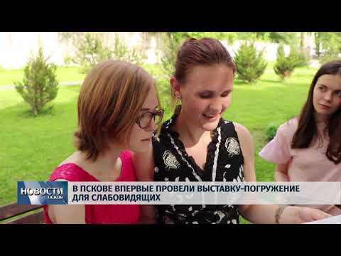 21.05.2019 / В Пскове впервые провели иммерсивную выставку для слабослышащих