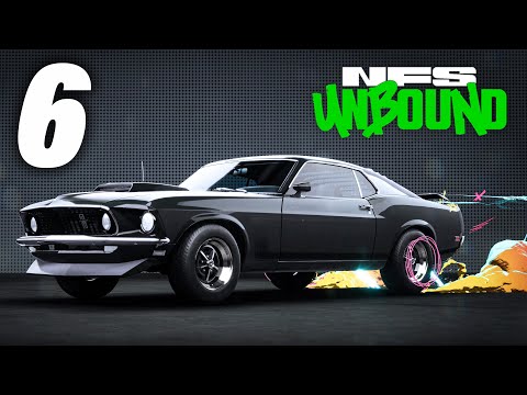 NEED FOR SPEED UNBOUND PS5 Walkthrough Gameplay PART 6 - MUSTANG | 4K