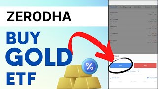 How To Buy Gold ETF In Zerodha | Zerodha Gold ETF