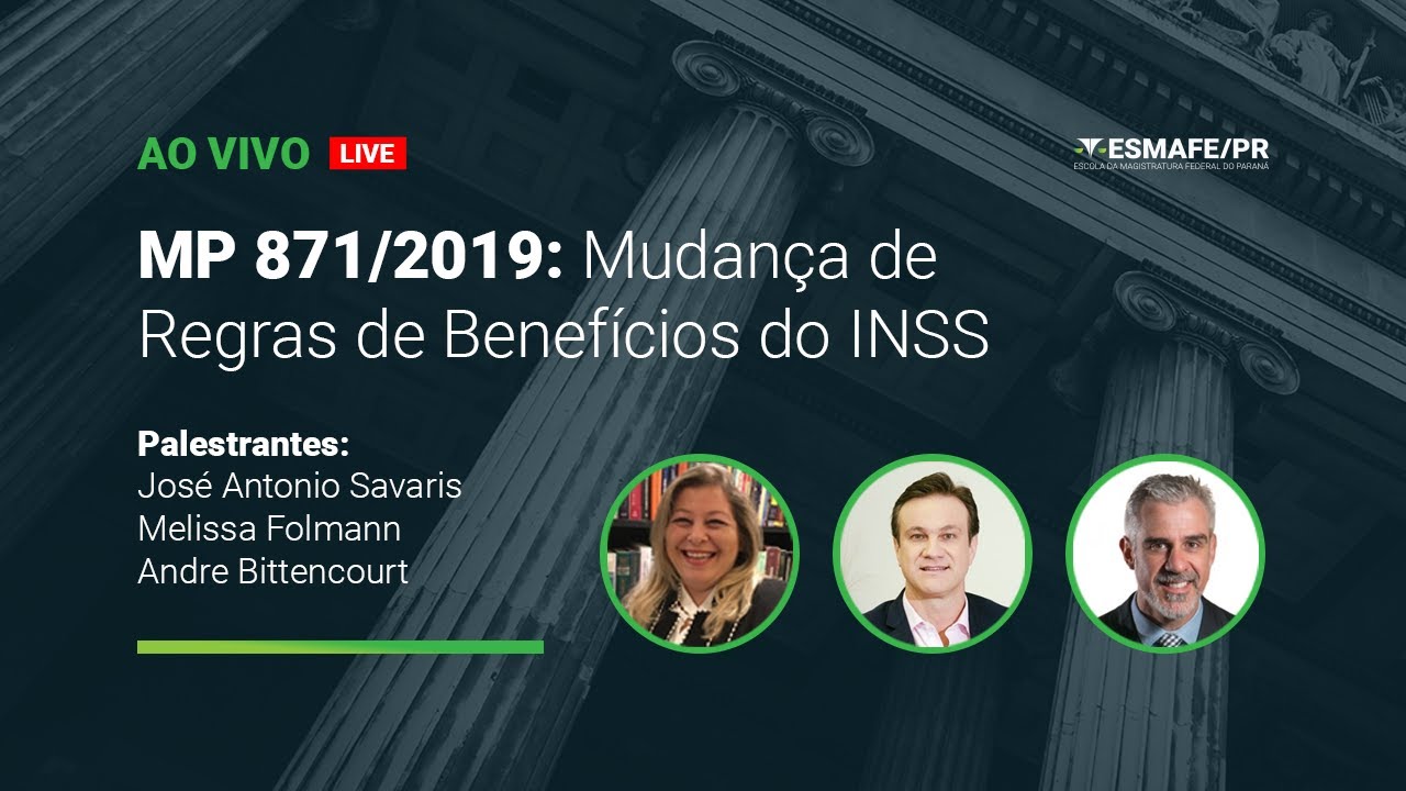 MP 871/2019: Mudança de regras de benefícios do INSS