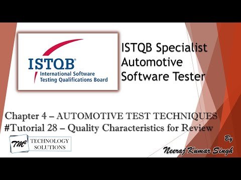 ISTQB Automotive Tester Introduction ISTQB Tutorials