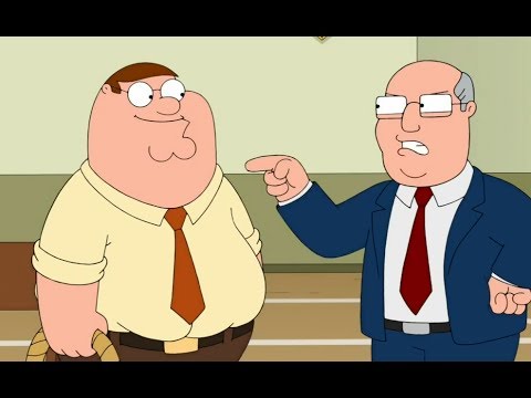 Family Guy - Peter Griffin Gets Fired As Principal