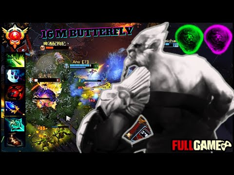 Ana [Phantom Lancer] Real Monster Carry 16 Min Butterfly - Killing Machine 26 Kill Beyond GodLike