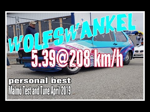 Wolfswankel - Malmö Raceway Test and Tune April 2019