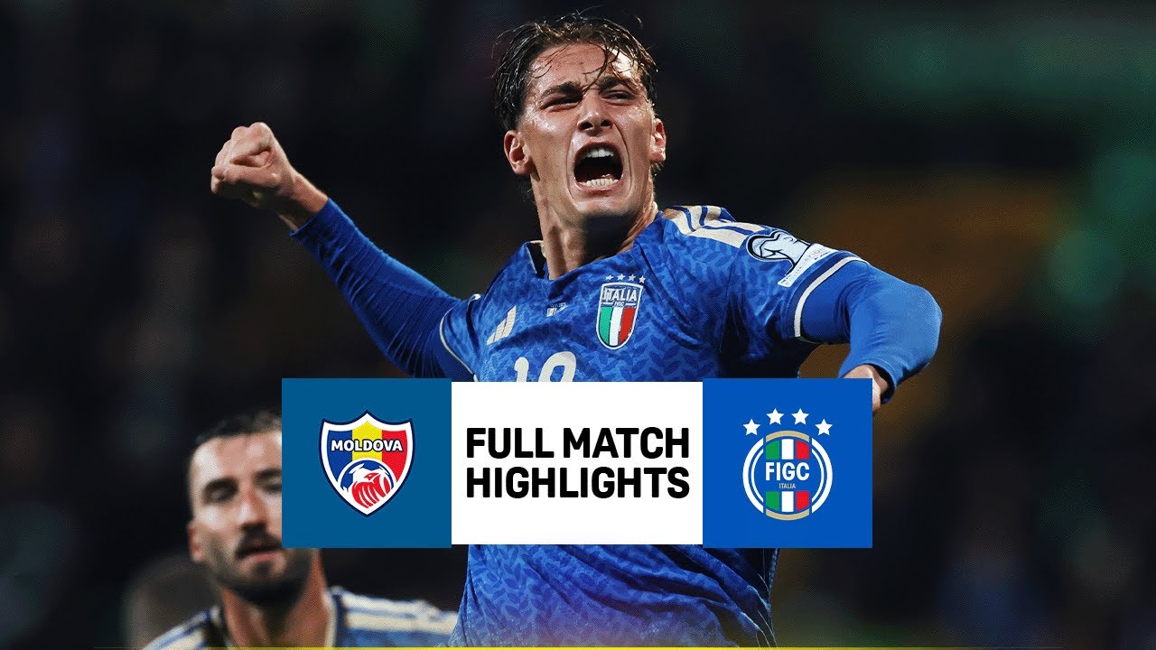 Moldova vs Italy | European 2026 World Cup Qualifiers