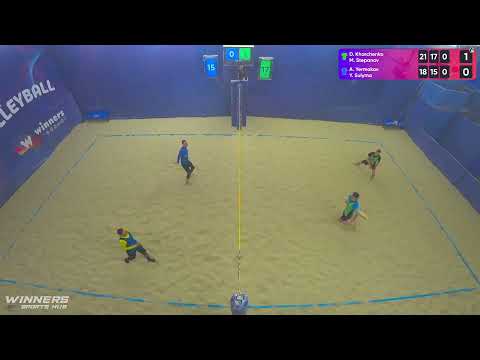 22:45 D. Kharchenko / M. Stepanov - A. Yermakov / Y. Sulyma 09.02.2023 | Winners Beach Volleyball