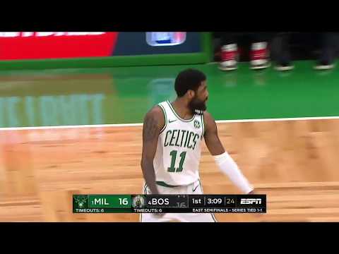 Kyrie Irving All Game Actions 05/03/2019 Milwaukee Bucks vs Boston Celtics Game 3 Highlights