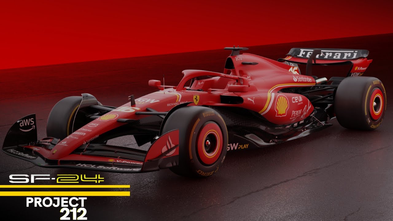 Ferrari SF-24 3D Model