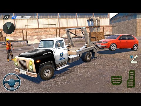 Police Tow Truck Emergency Rescue: Car Transporter #1 - Android Gameplay