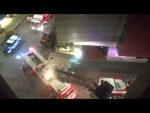 Boston Fire Department Responding To A False Alarm