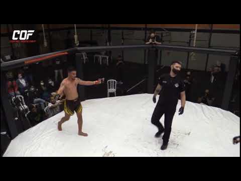 Wellison Mão de pedra VS Elysson Machado. COF MMA 12.🎥✅