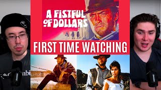 REACTING to *A Fistful Of Dollars* THIS IS AWESOME!! (First Time Watching) Western Movies