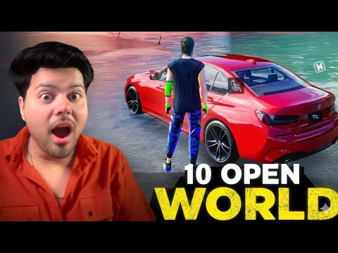 Top 10 New OPEN WORLD Games for Android 2025 | HIGH GRAPHICS
