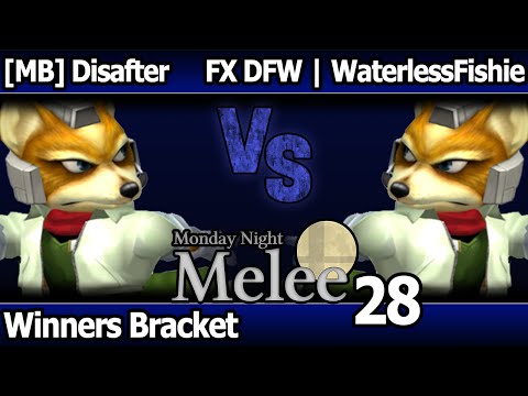 MNM 28 Melee - [MB] Disafter (Fox) vs FX DFW | WaterlessFishie (Fox) - Winners Bracket
