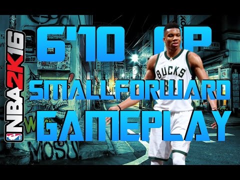 Nba2k16 Op 6'10 Small Forward Build Gameplay!