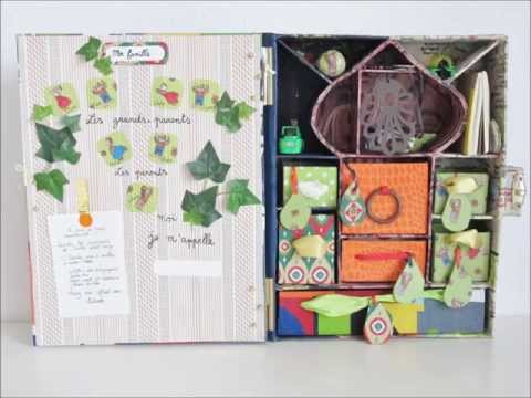 Livre de souvenirs, coffret de naissance par My first box, thème oriental