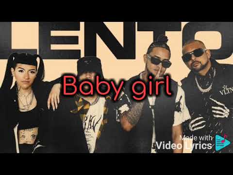 Tainy, Sean Paul, Mosart la Para, Cazzu -Lento /Letra/