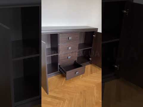 Комод Гербор Коэн KOM2D4S Венге магия 150х40х94 см, Доставка курьером Мист Экспресс по Вашему адресу 919 грн - фото 1 - id-p2288309592