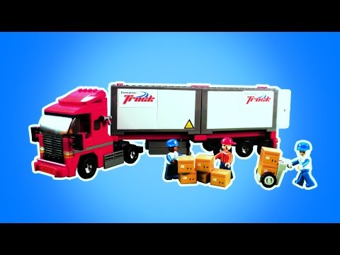 Lego Red Truck Toy (Parody Kids Show) 🚚 😲 👍 Video