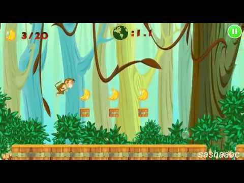 jungle monkey run обзор игры андроид game rewiew android