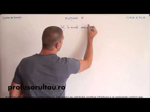 30   Limite de functii   multimea R   partea 3 - profesorultau.ro